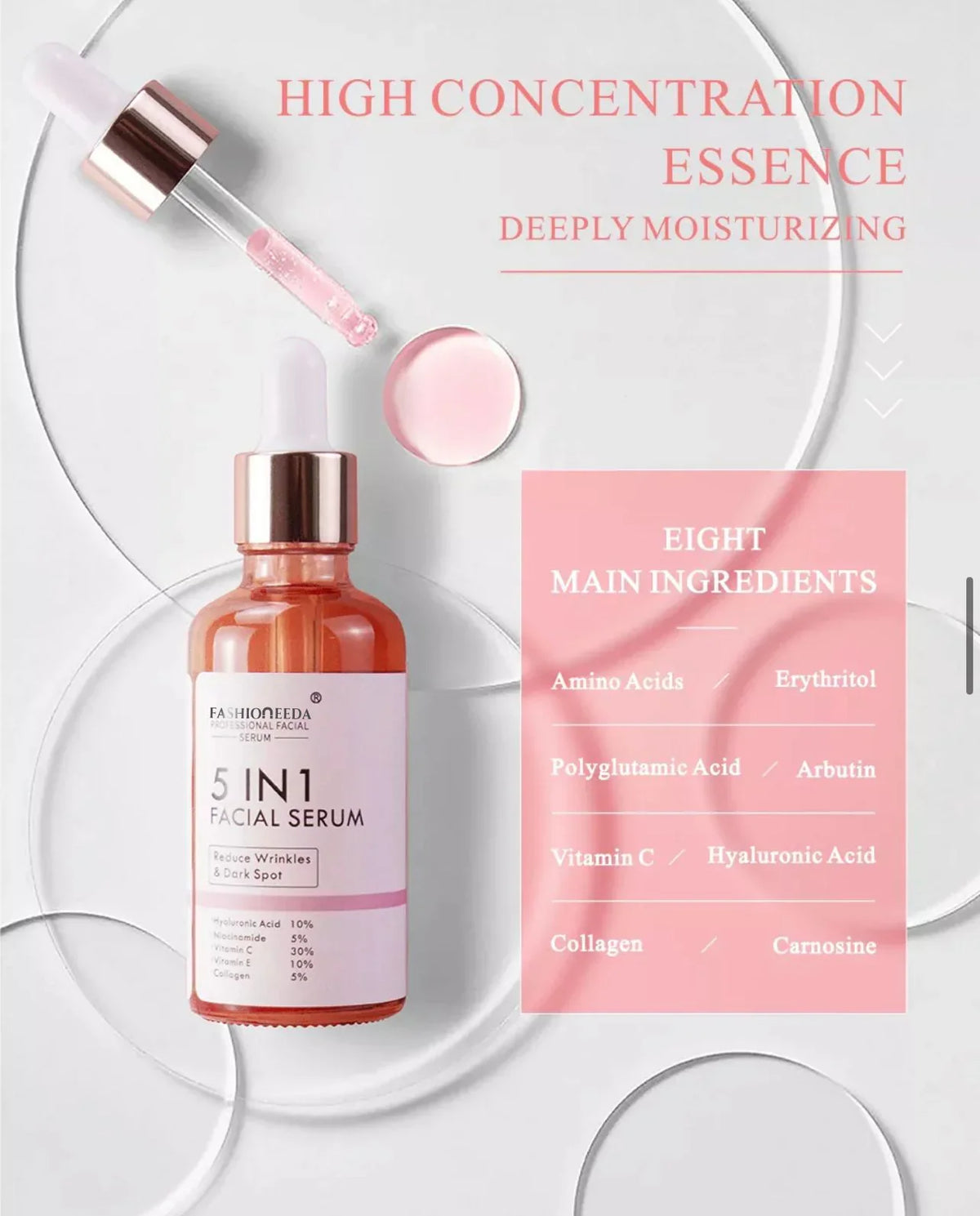 5-in-1 Rejuvenating Serum سيروم تجديد الشباب 5 في 1