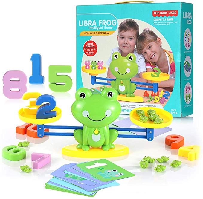 Frog Balance Math Games لعبة توازن الضفدع الرياضية