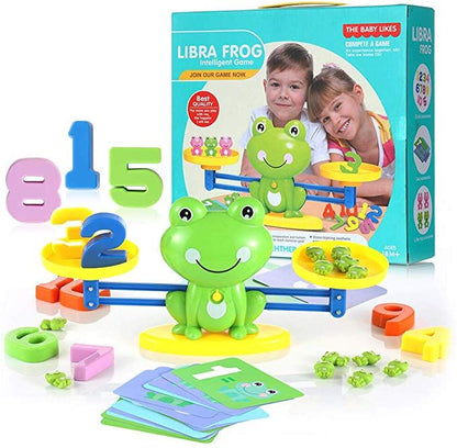Frog Balance Math Games لعبة توازن الضفدع الرياضية