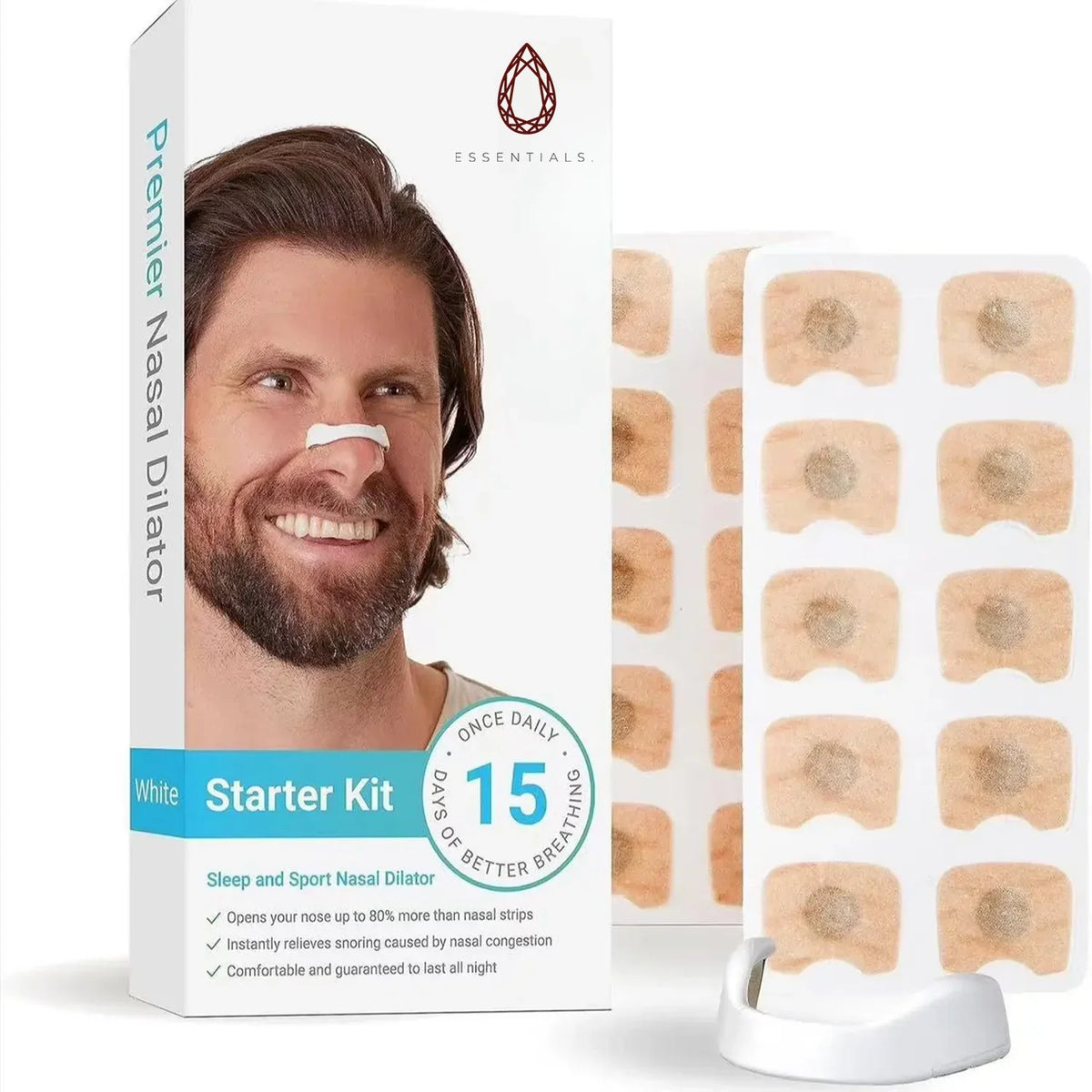BreatheFree Nose Strip Magnetic شرائط أنف مغناطيسية