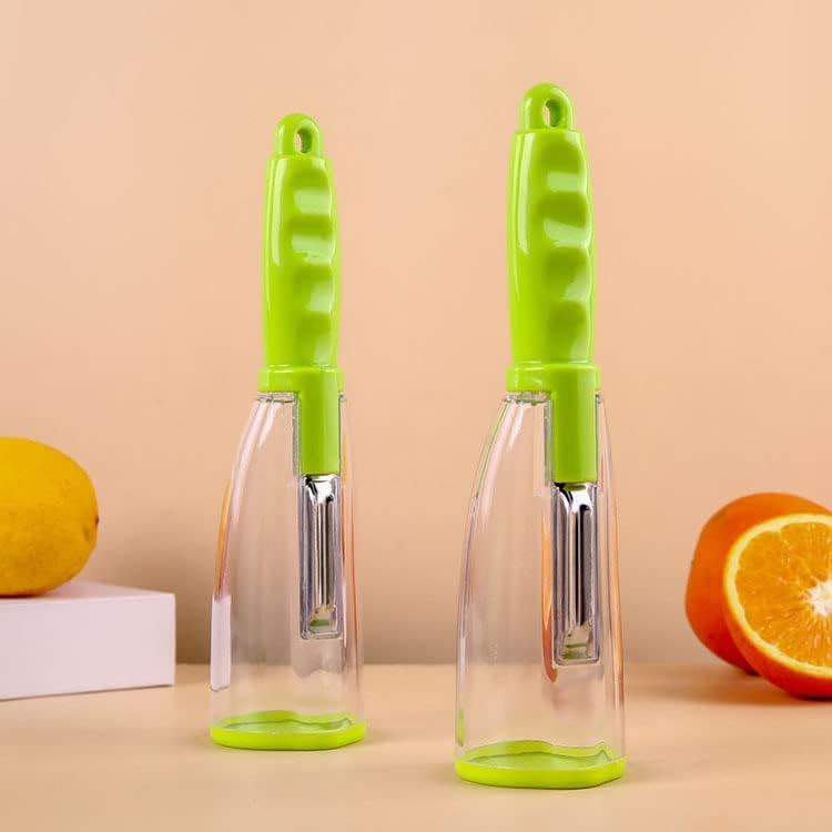 Vegetable Peeler With Storage | 2 in 1