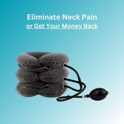 Inflatable Cervical Neck Traction Device with Collar Adjustment