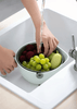 2 in 1 Rotatable Double Basket Strainer