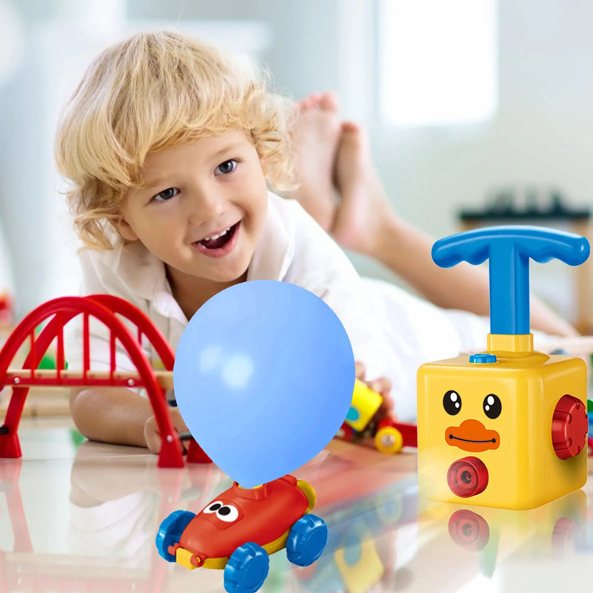 BALLOON PUMP RACER PARTY KIDS CAR سيارة أطفال تعمل بضخ البالون – BEST ...