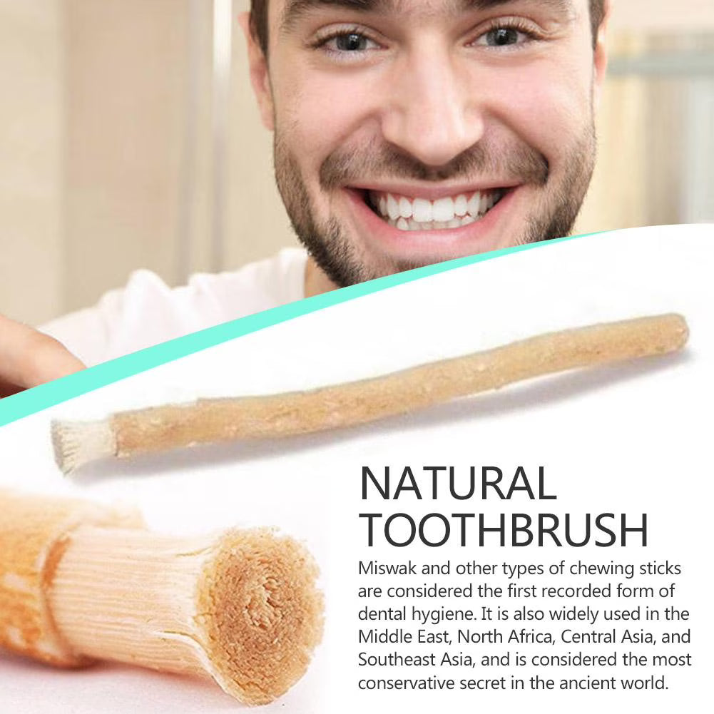 Pack of 5 Authentic Miswak Sticks علبة 5 عيدان مسواك أصلية