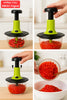 Manual Press Vegetable Aluminum Chopper