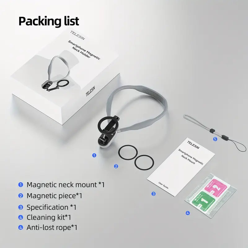 TELESIN™ Magnetic Neck Mount For Phones