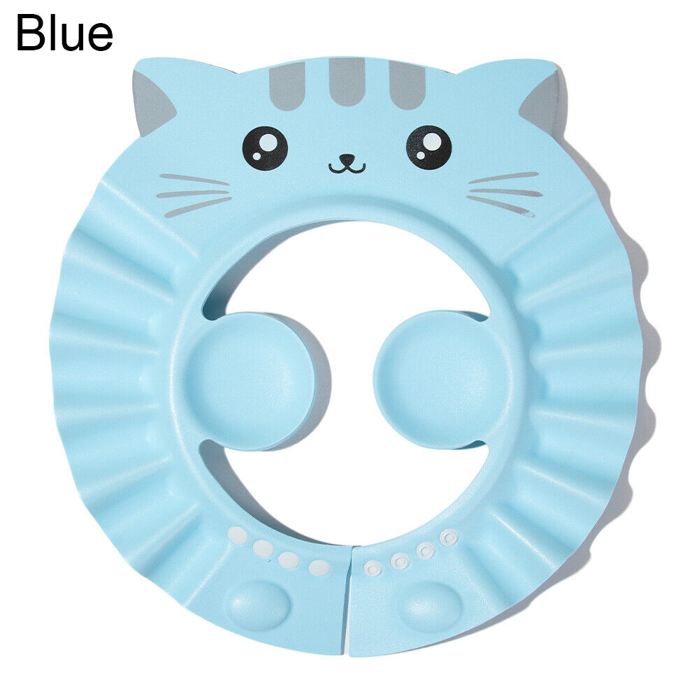 Ear Protection Shampoo Shield Baby Shower Cap قبعة حمام لحماية أذني الطفل