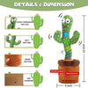 Interactive Speaking Cactus Toy