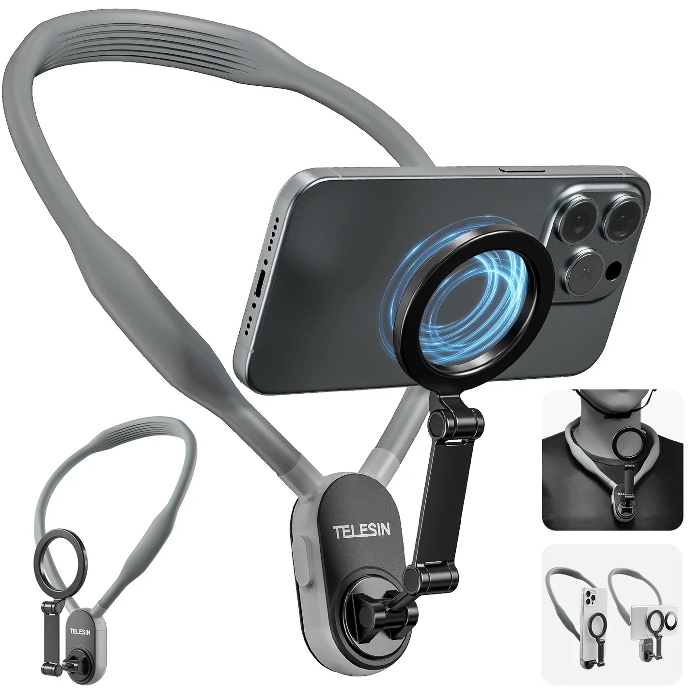 TELESIN™ Magnetic Neck Mount For Phones