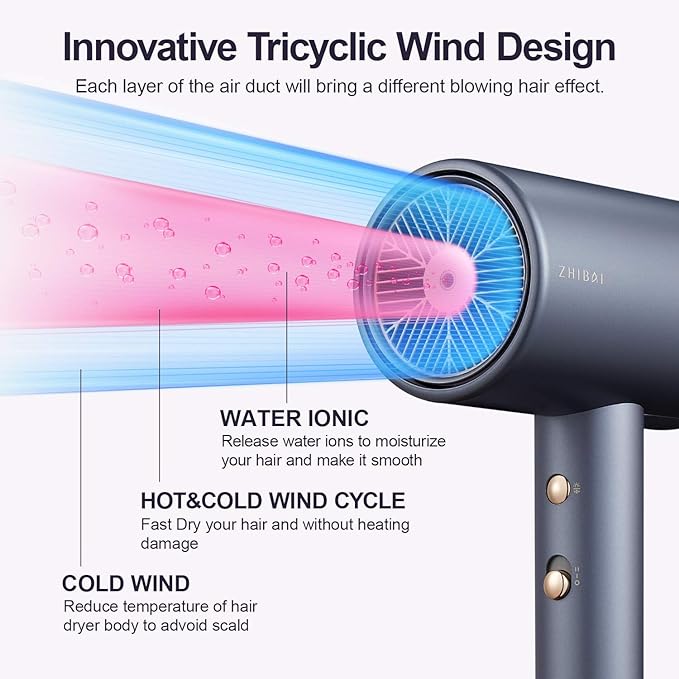 Professional Water Ionic Salon Hair Dryers