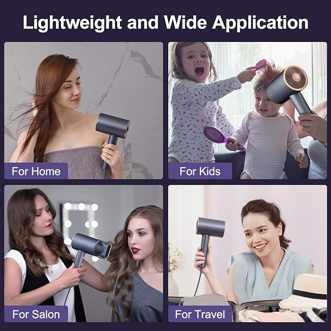 Professional Water Ionic Salon Hair Dryers