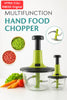 Manual Press Vegetable Aluminum Chopper