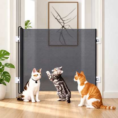 Retractable Mesh Safety Gate