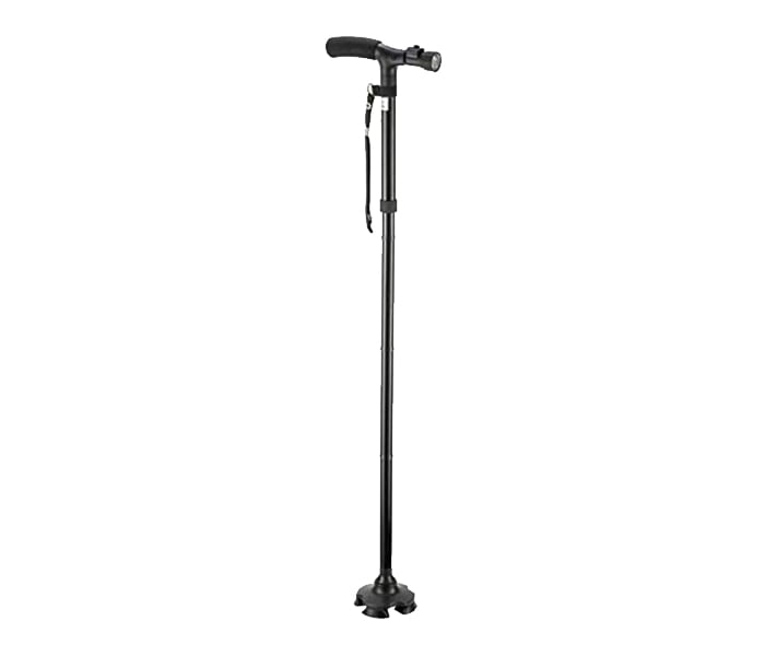 Adjustable Foldable Ultimate Magic Cane with LED Light عصا سحرية قابلة للطي مع إضاءة LED