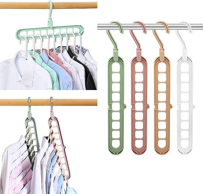 9-Hole Rotatable Hanger | 6 Pieces شماعة دوارة 9 ثقوب 6 قطع