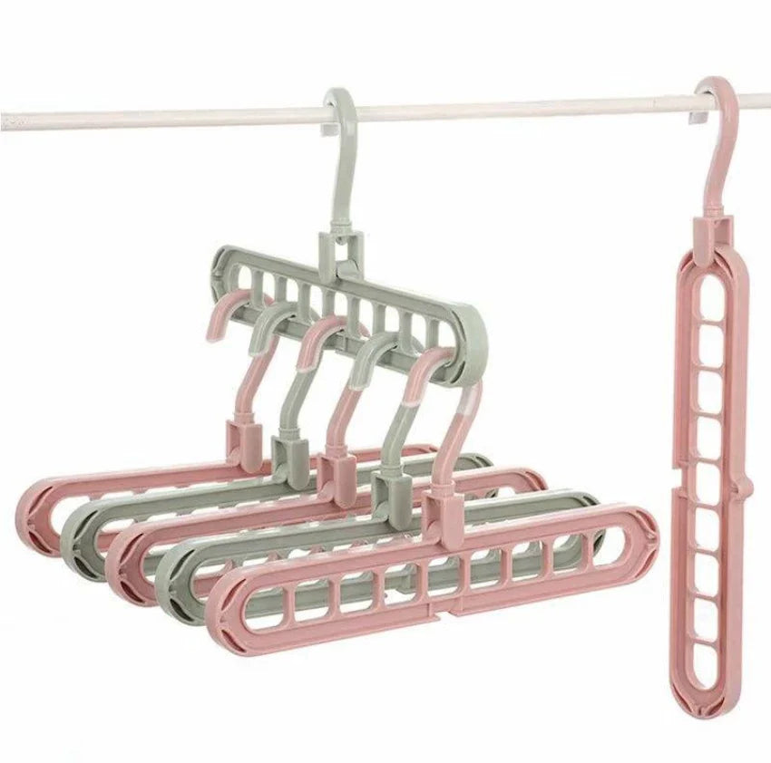 9-Hole Rotatable Hanger | 6 Pieces شماعة دوارة 9 ثقوب 6 قطع
