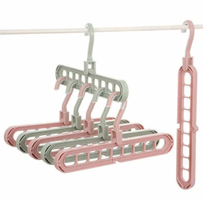 9-Hole Rotatable Hanger | 6 Pieces شماعة دوارة 9 ثقوب 6 قطع
