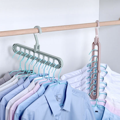 9-Hole Rotatable Hanger | 6 Pieces شماعة دوارة 9 ثقوب 6 قطع
