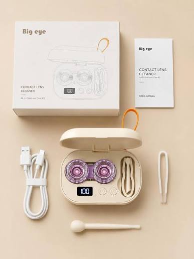 Ultrasonic Contact Lens Cleaner Pro