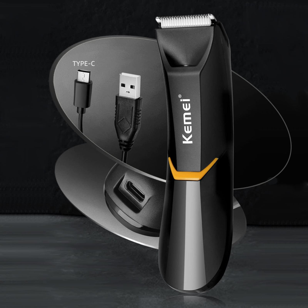 Kemei™ Professional Body Hair Trimmer ماكينة إزالة شعر الجسم الاحترافية Kemei™