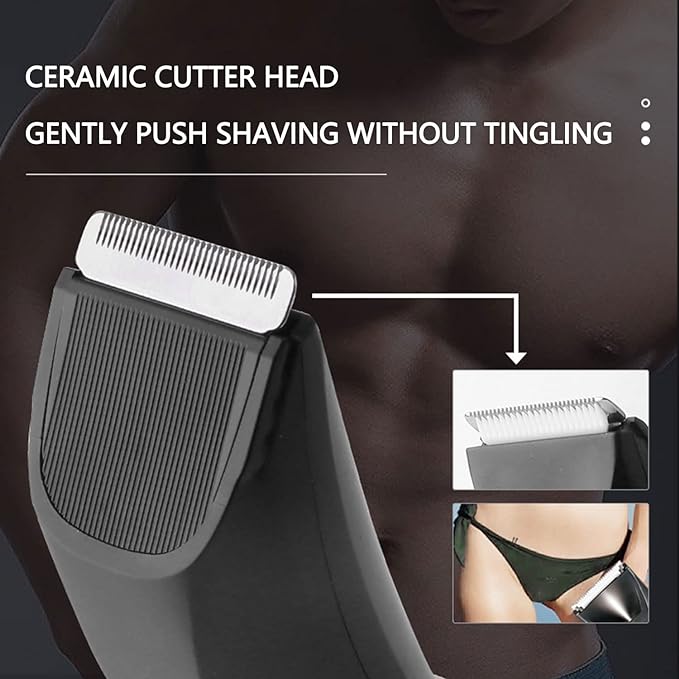 Kemei™ Professional Body Hair Trimmer ماكينة إزالة شعر الجسم الاحترافية Kemei™