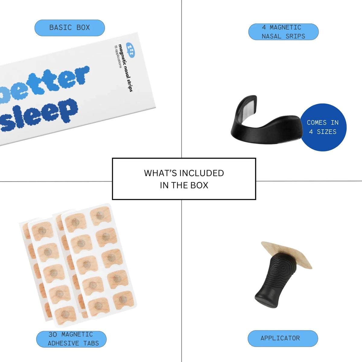 BreatheFree Nose Strip Magnetic شرائط أنف مغناطيسية