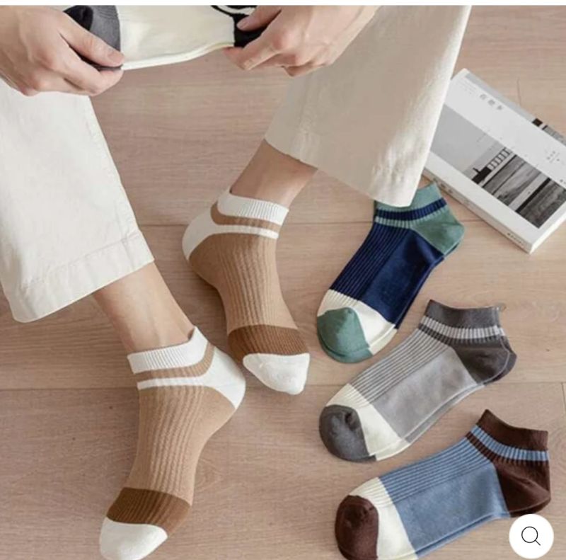 10 pairs - Breathable Anti-Bacterial Socks جوارب مضادة للبكتيريا قابلة للتنفس 10 أزواج