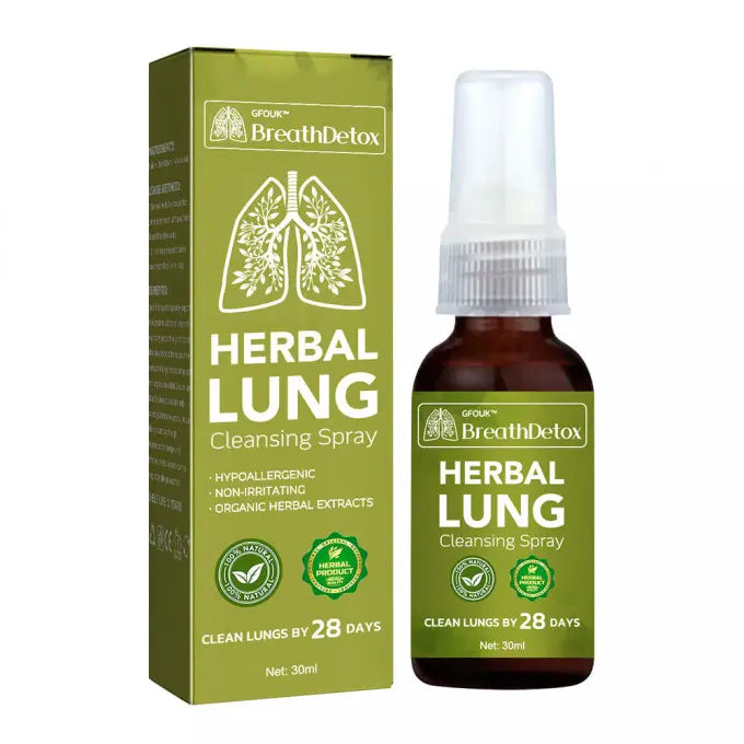 HERBAL LUNG بخاخ تنظيف وتطهير الرئة
