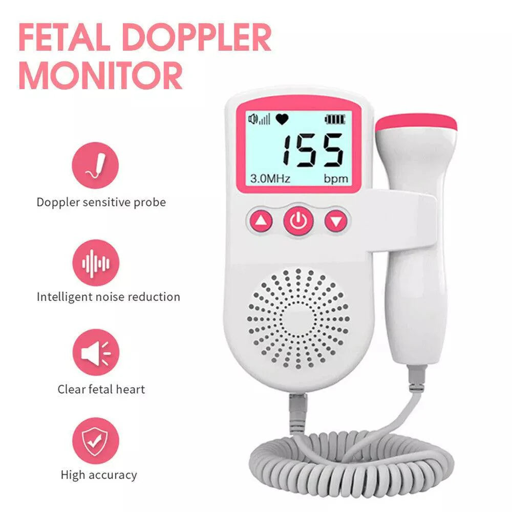 Fetal Heart Rate Doppler Monitor جهاز دوبلر لقياس ضربات قلب الجنين