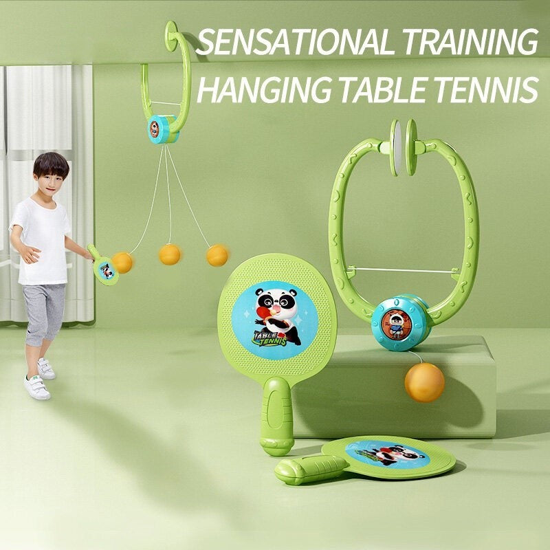 Hanging Self-training Table Tennis Game لعبة تنس الطاولة المعلقة للتدريب الذاتي