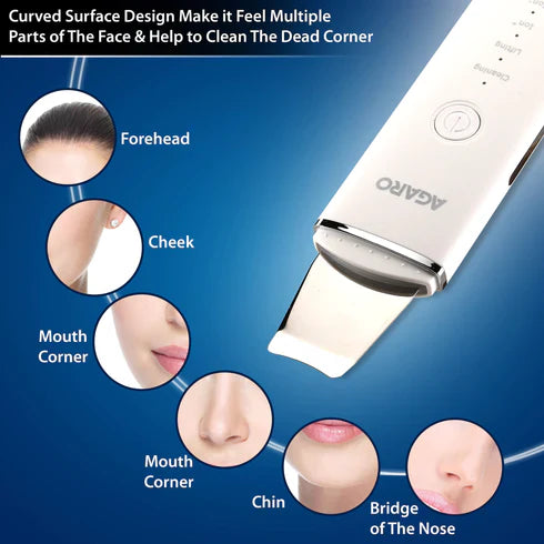 Ultrasonic Face Scrubber | Pore Purifier