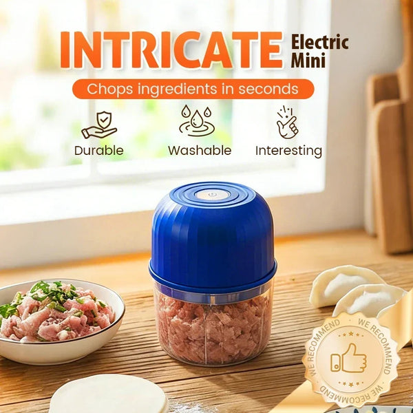 Electric Mini Chopper and Mincer مفرمة طعام كهربائية متعددة الاستخدامات