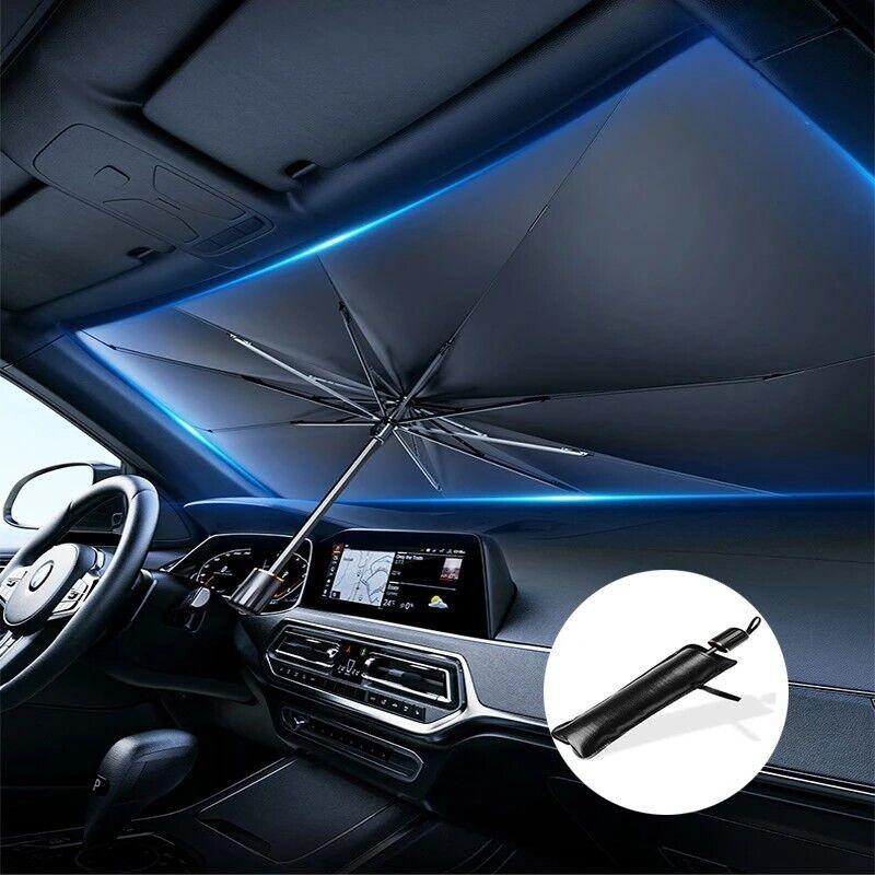 Foldable Sunshade Car Umbrella مظلة سيارة قابلة للطي